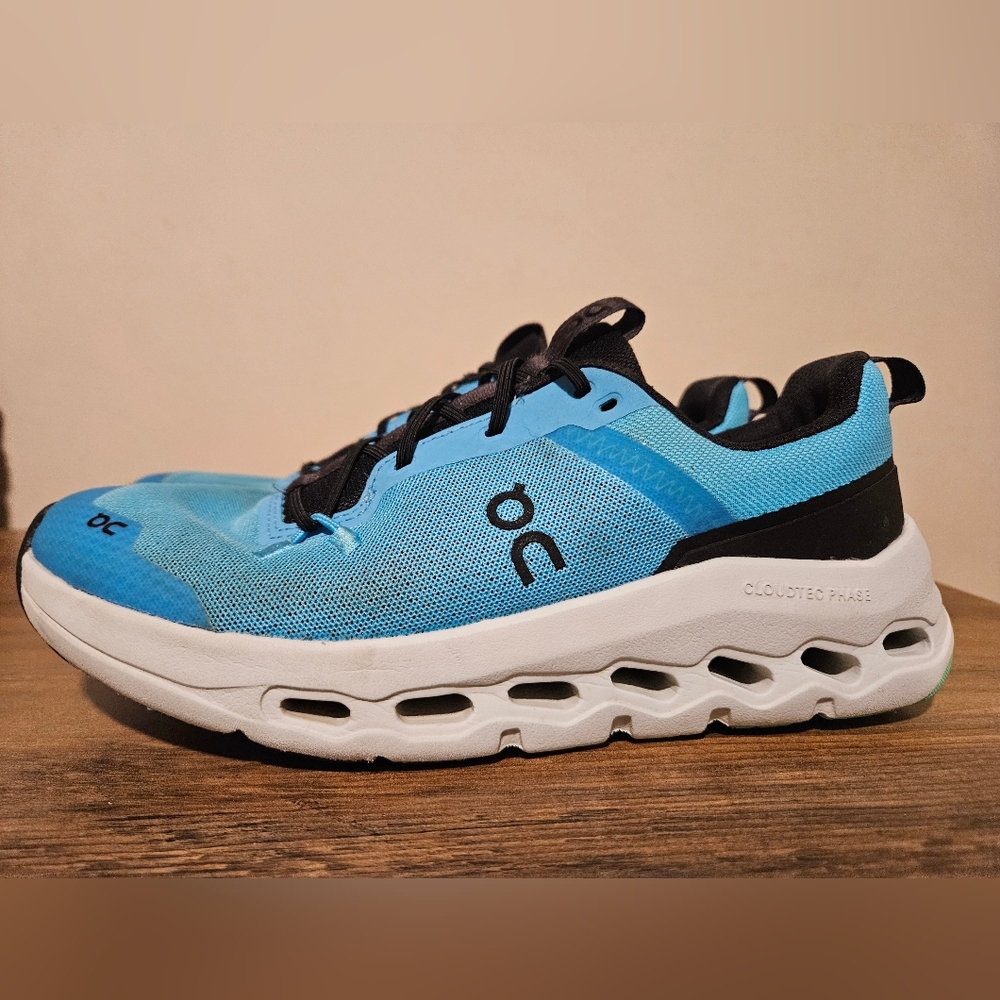 On Running Black and Blue Sneakers